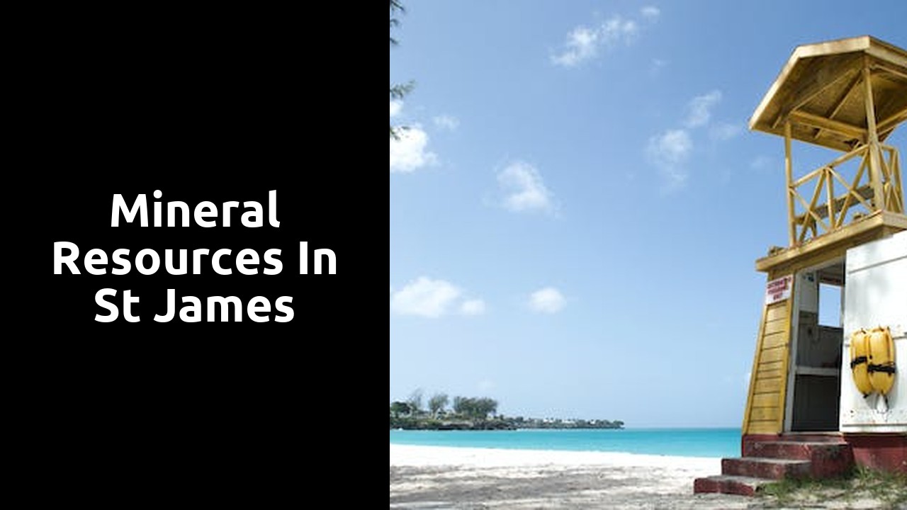 Mineral Resources in St James