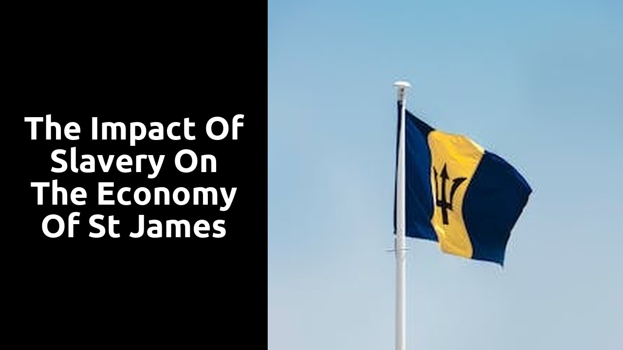 The impact of slavery on the economy of St James